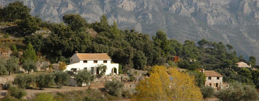 Traditionelle andalusische Architektur - Finca in Andalusien